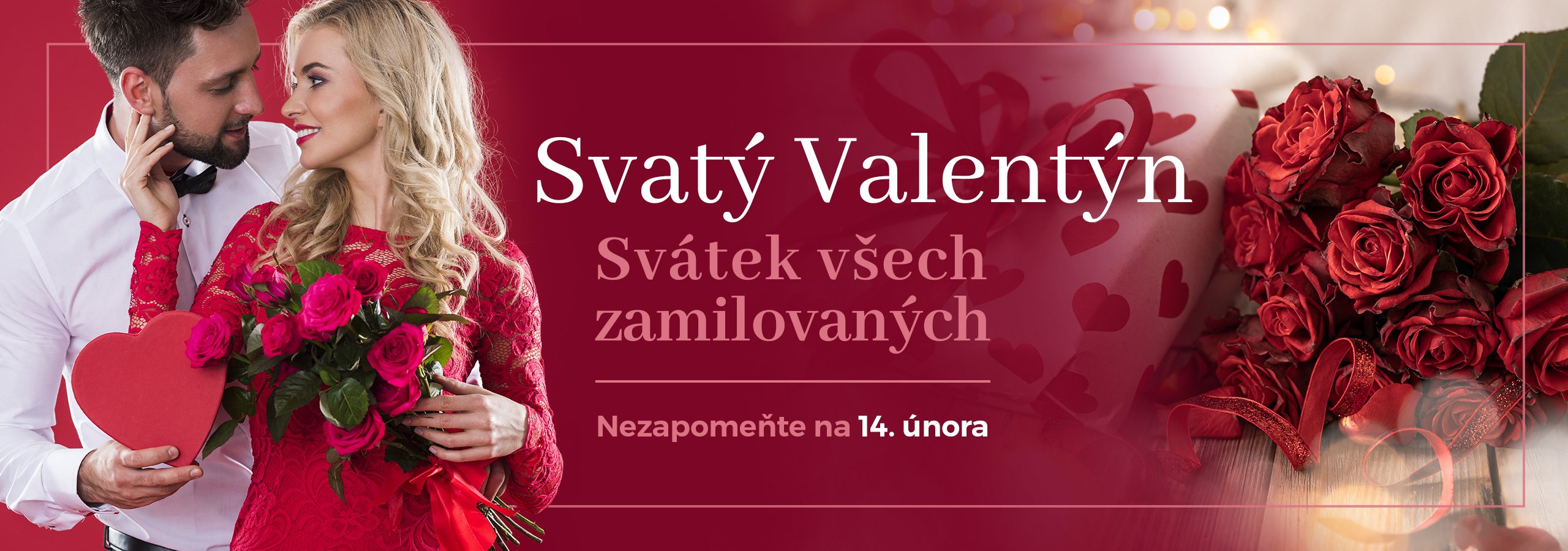 Svatý Valentýn | Rozvoz květin v Praze a okolí