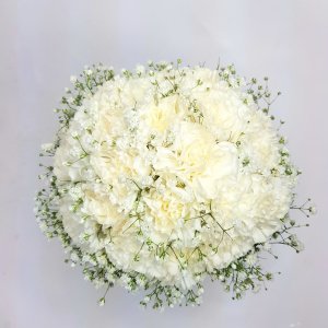 Svatební kytice z karafiátů č. 415