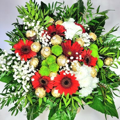 Bouquet from Ferrero Rocher - Anuše