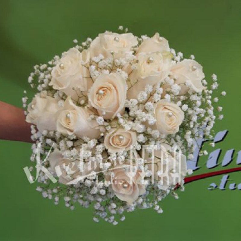 Svatební kytice z růží č. 280